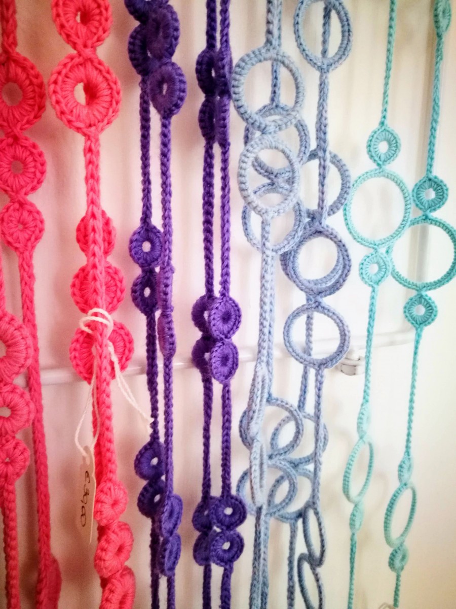 Collana ad uncinetto
